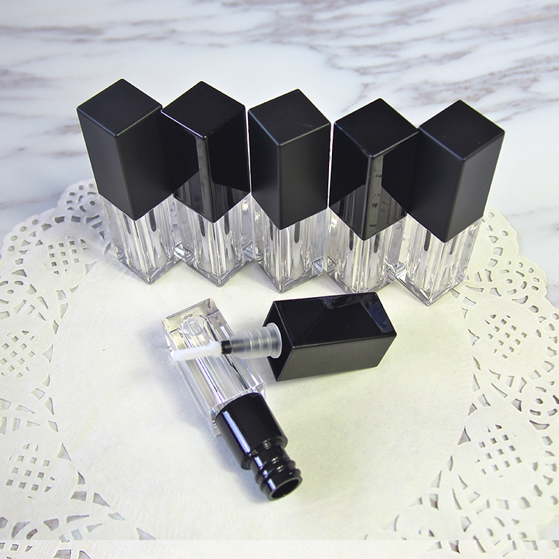 Gel Refill Pack - 3.5ml square shape lip tube black