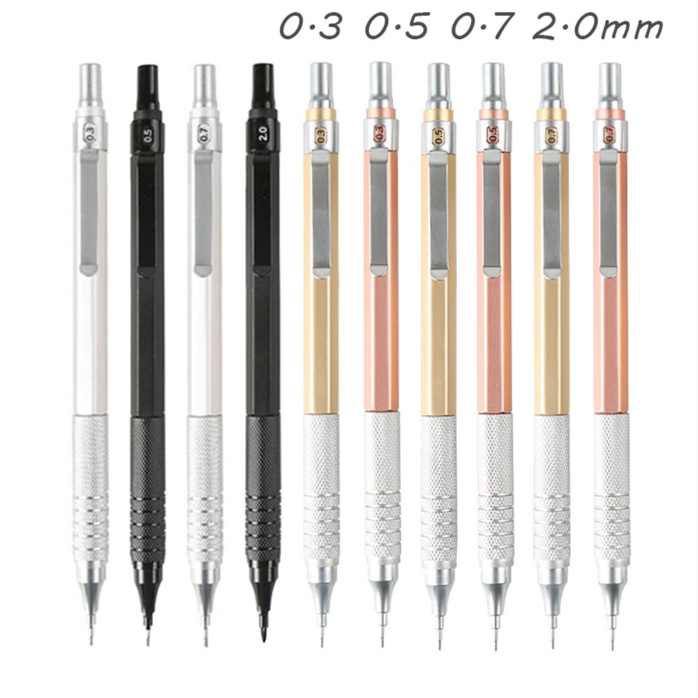 Creative Metal Mechanical Penc - Mechanical Pencil 0.3 ulasan dan harga