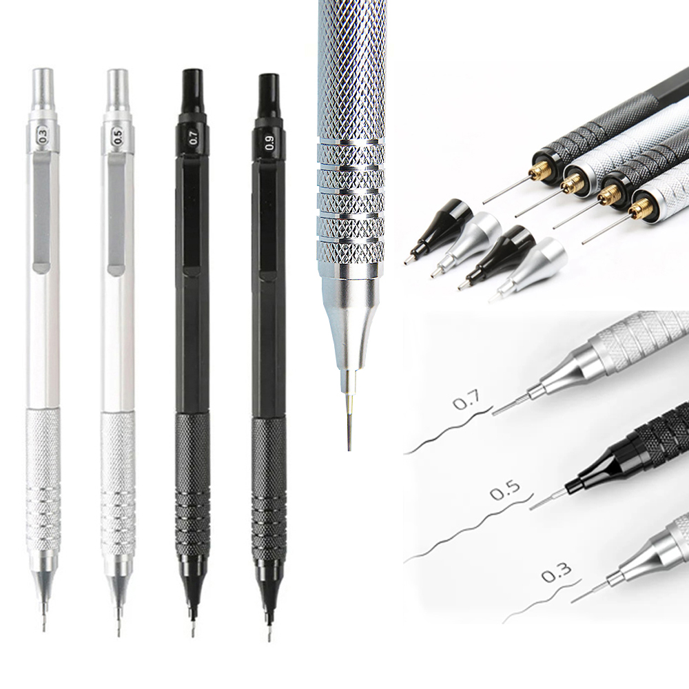 0.3 0.5 0.7 0.9 2.0mm Drawing  - Mechanical Pencil 0.3 ulasan dan harga