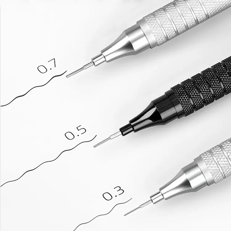 0.3 0.5 0.7 0.9 2.0mm Drawing  - Mechanical Pencil 0.3 ulasan dan harga
