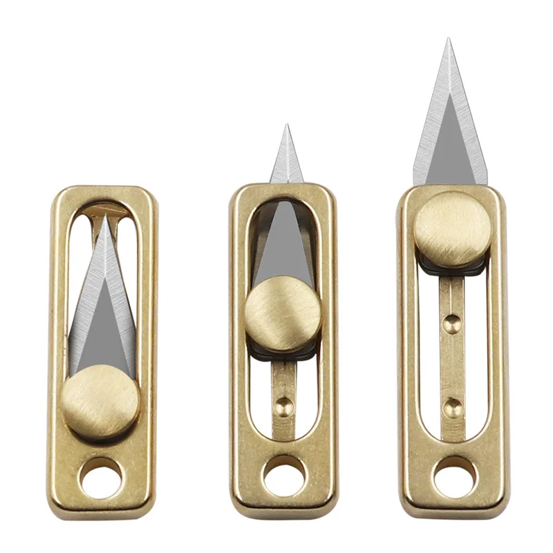 Mini Brass Stainless Steel Kni - Letter Opener Brass ulasan dan harga