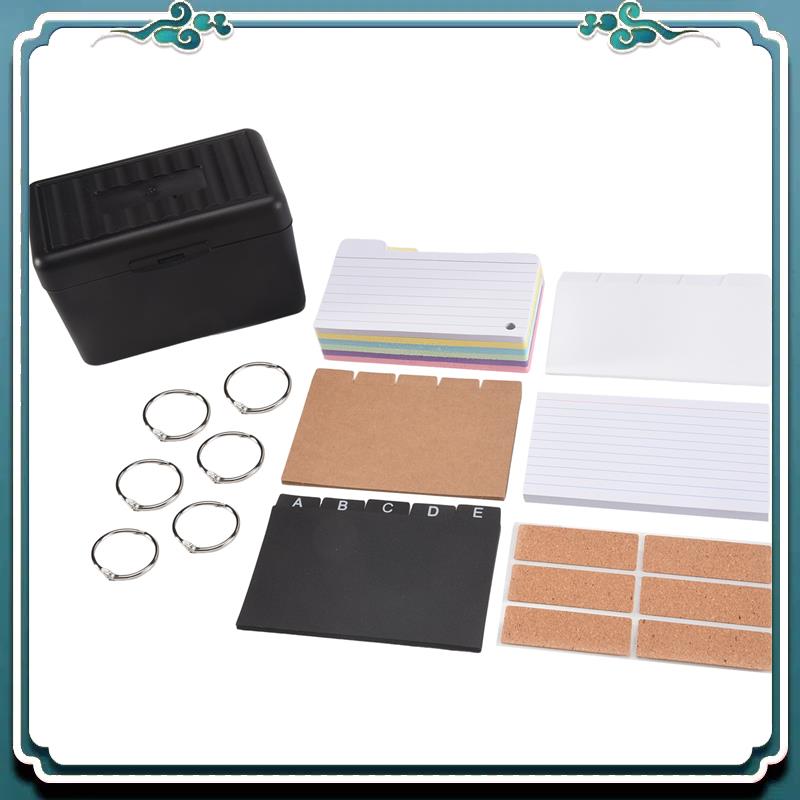Index Card Holder Set,Index Bo - Card Index Box ulasan dan harga
