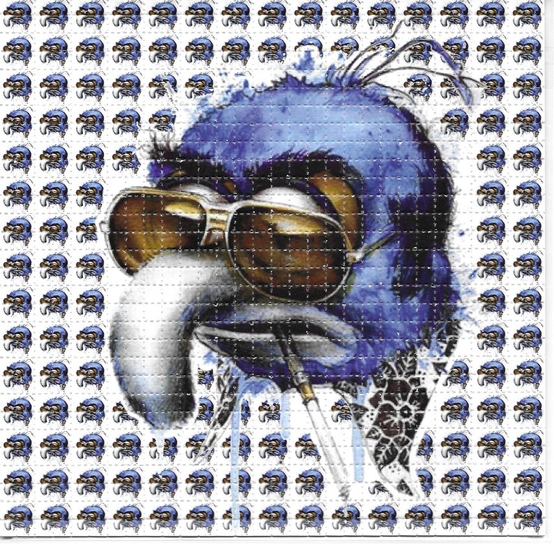 Blue Bird Anime LSD Acid Free  - Ink Blotter Paper ulasan dan harga