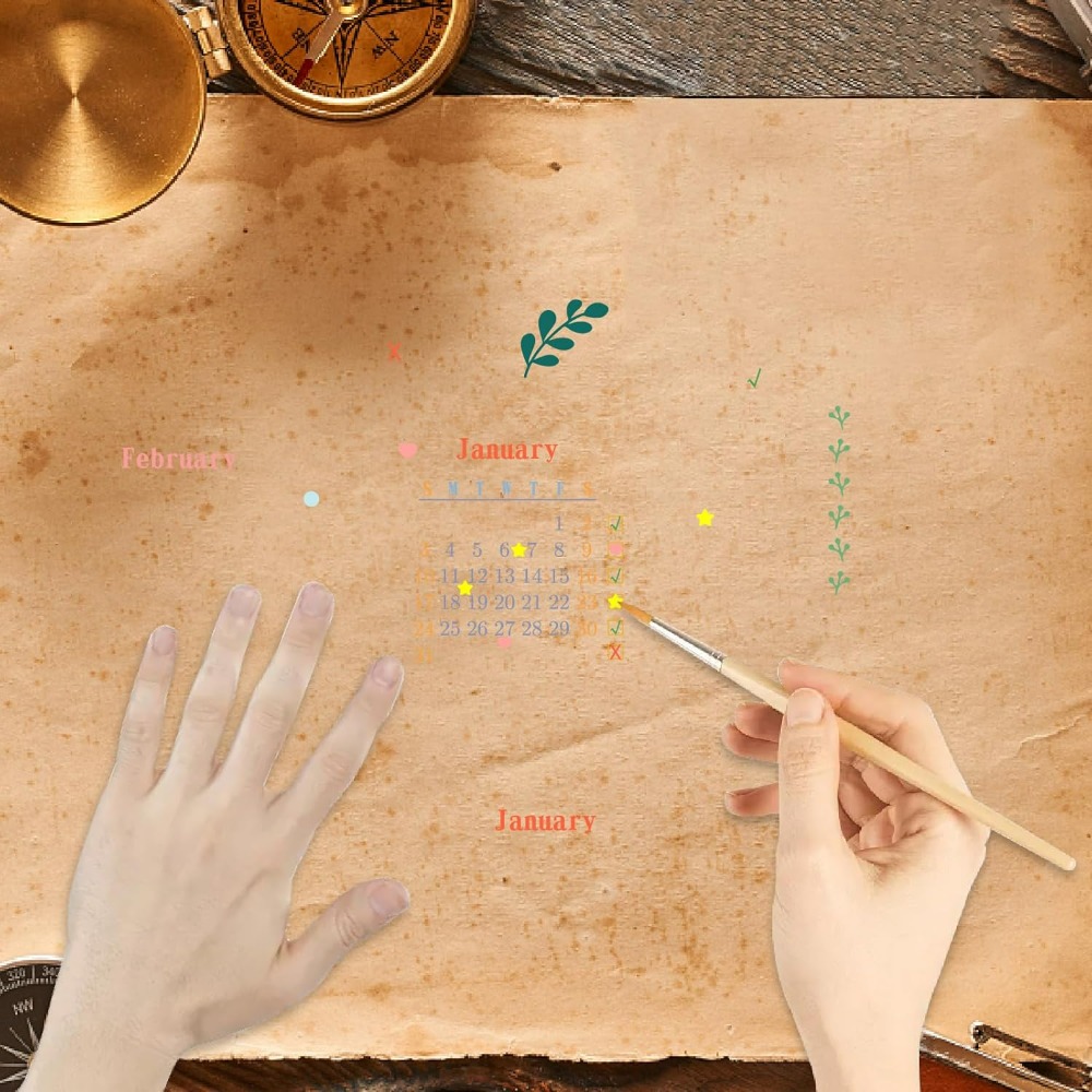 Calendar Clear Stamps Sheets R - Rubber Date Stamp ulasan dan harga