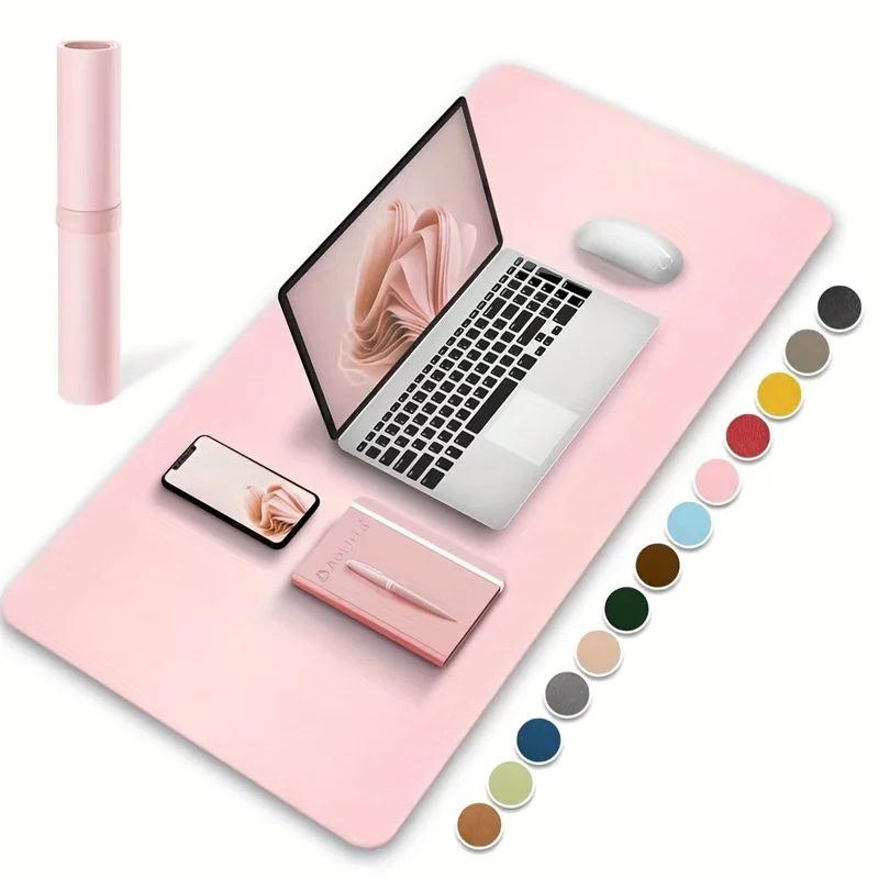 1 Pcs Large Size 600*300mm Off - Leather Desk Pad ulasan dan harga