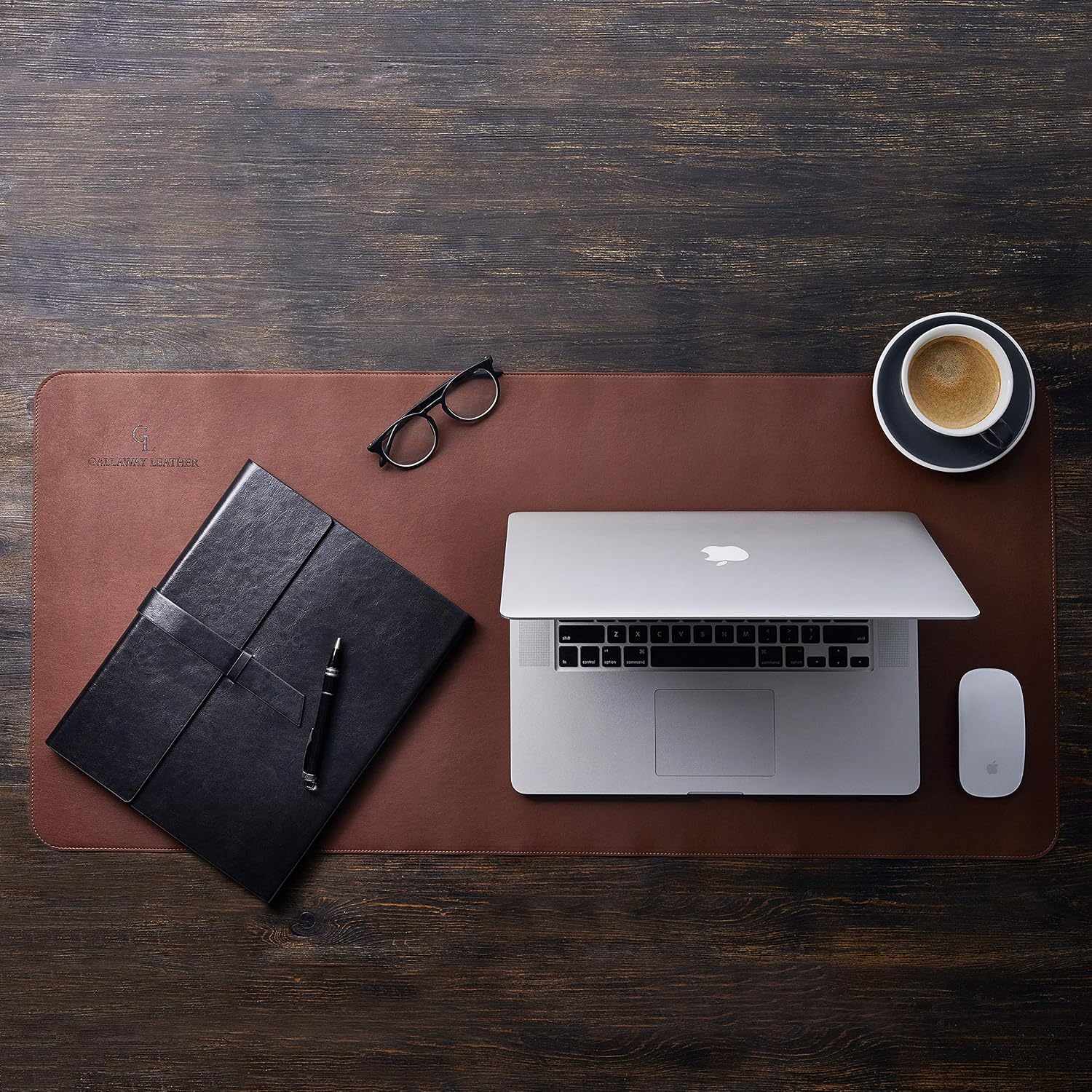 Large PU Leather Desk Mat 36x1 - Leather Desk Pad ulasan dan harga