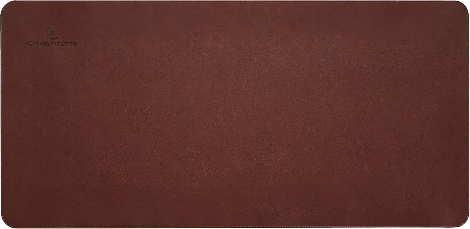 Large PU Leather Desk Mat 36x1 - Leather Desk Pad ulasan dan harga