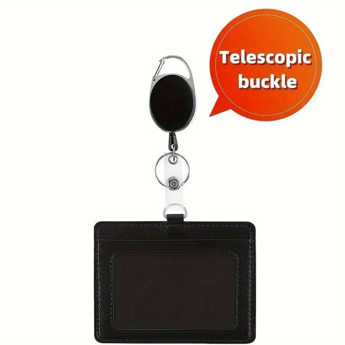 1 pc Horizontal ID badge holde - Index Card Holder ulasan dan harga