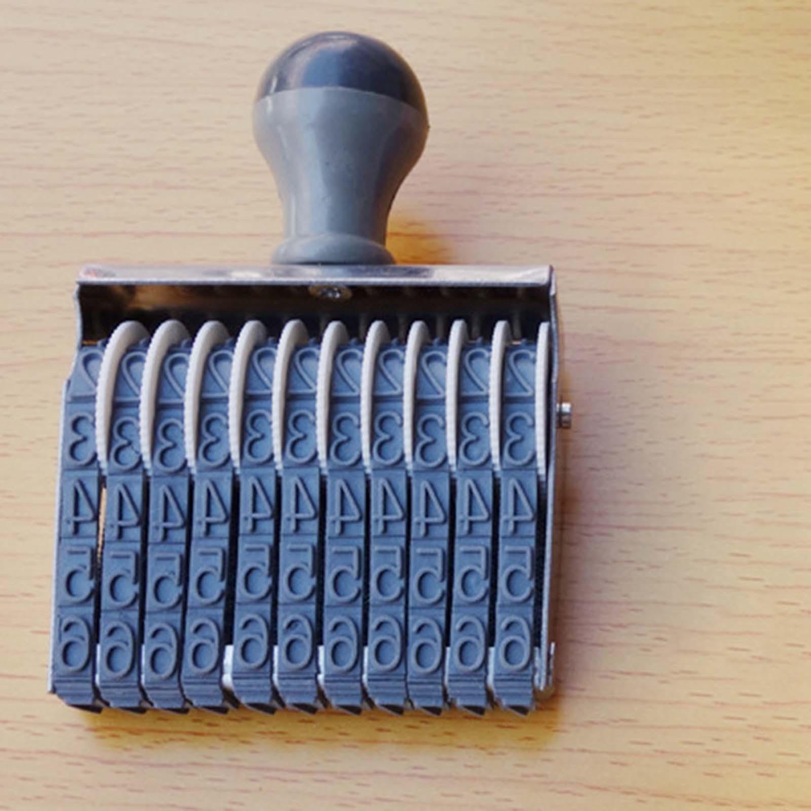 Rubber Number Stamp Roller Sta - Rubber Date Stamp ulasan dan harga