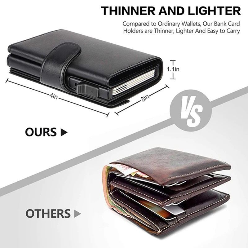Rfid Business Card Holder Cred - Index Card Holder ulasan dan harga