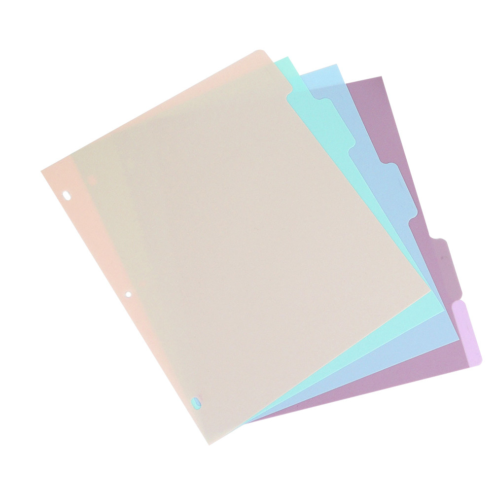 1Set Binder Dividers A4 Froste - Tab Divider A4 ulasan dan harga