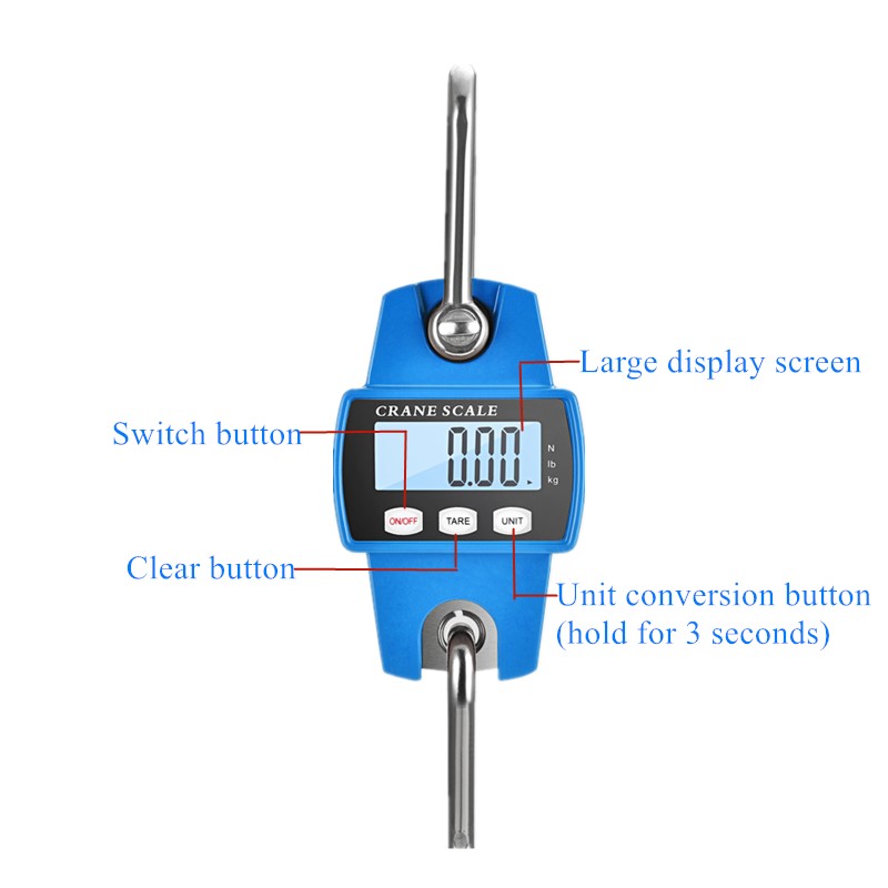 Digital Crane Scale 150kg 200g - Tape Dispenser Weighted ulasan dan harga
