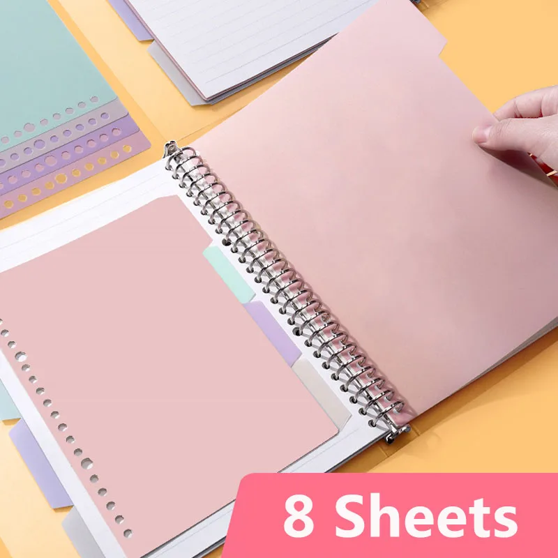 Colorful Dividers for A5 Plann - Tab Divider A4 ulasan dan harga