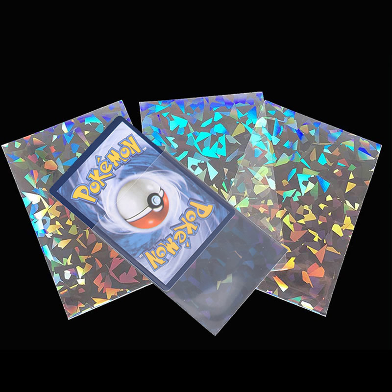 50pcs Soft Trading Laser Card  - Card Index Box ulasan dan harga