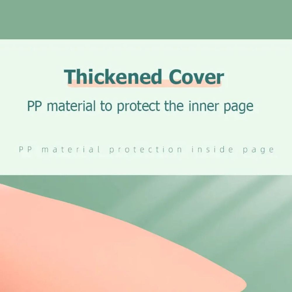 4Pcs PP Loose-leaf Book Cover  - Binder A4 Lever ulasan dan harga