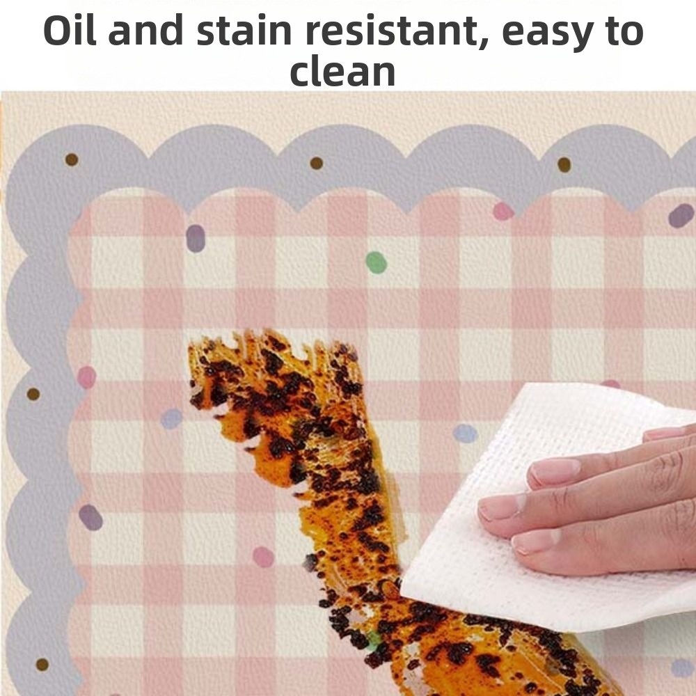 Study Cushion Cartoon Desk Mat - Leather Desk Pad ulasan dan harga