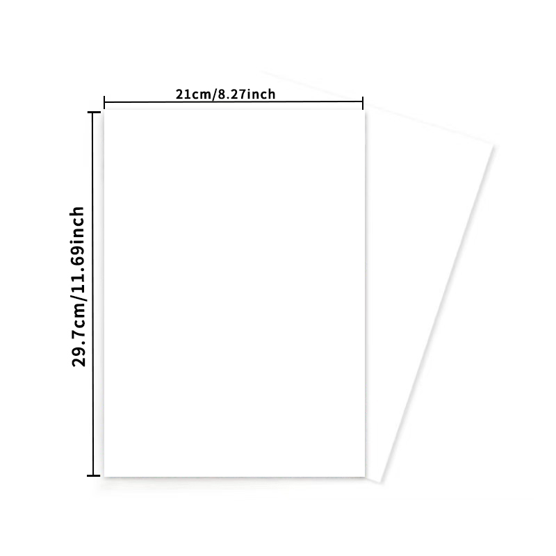A4 10/20Pcs Inkjet Waterslide  - Ink Blotter Paper ulasan dan harga