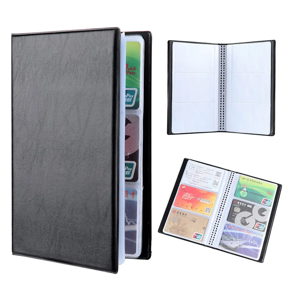 40/120/180/240/300 Cards ID Cr - Index Card Holder ulasan dan harga