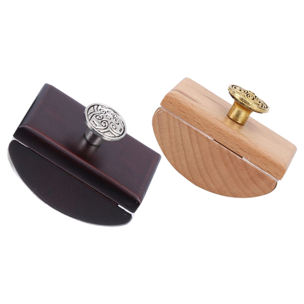 2Pcs Wooden Rocker Blotter Ink - Ink Blotter Paper ulasan dan harga