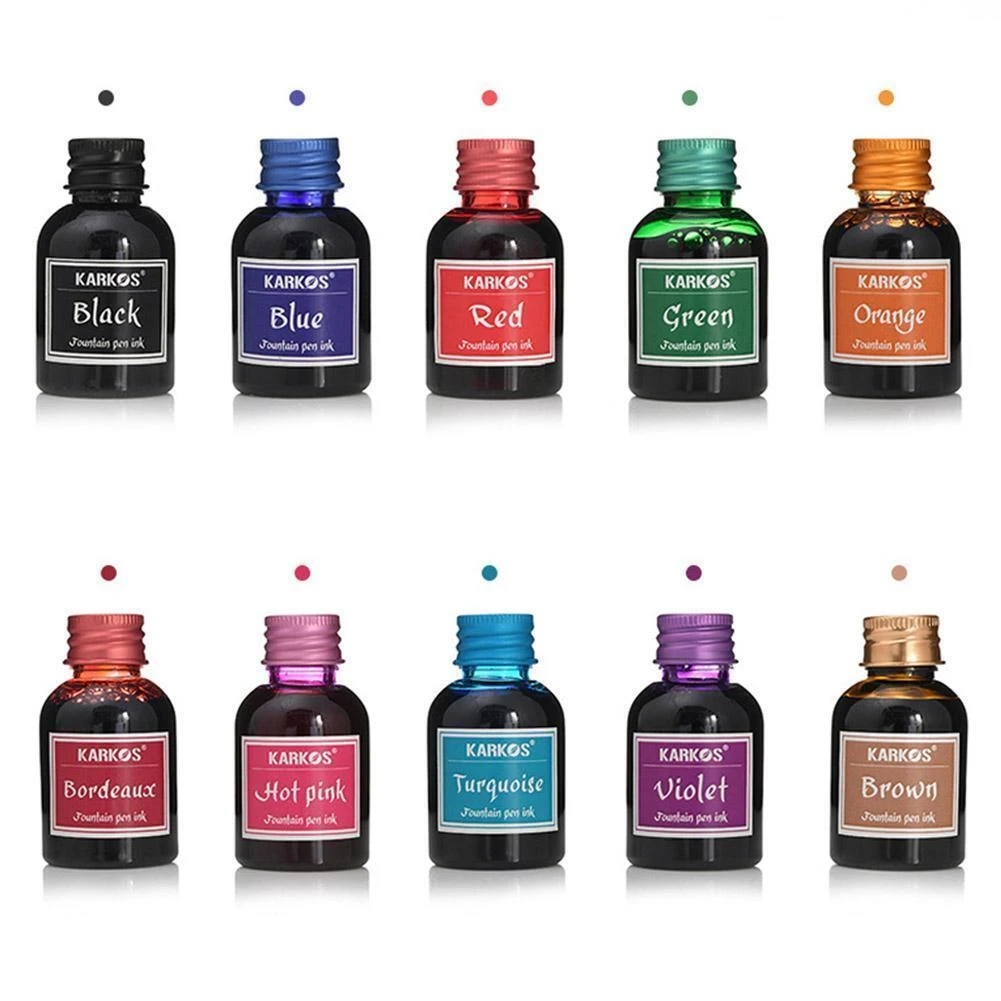 Fountain Pen Ink Bottle 30 ml  - Fountain Pen Bottled Ink ulasan dan harga