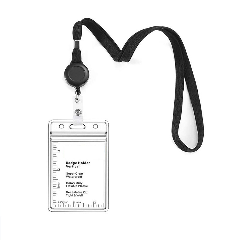 1-3Pcs Waterproof ID Badge Hol - Index Card Holder ulasan dan harga