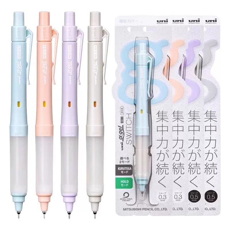 Uni M5-1009GG&UL-S Alpha-Gel S - Mechanical Pencil 0.3 ulasan dan harga