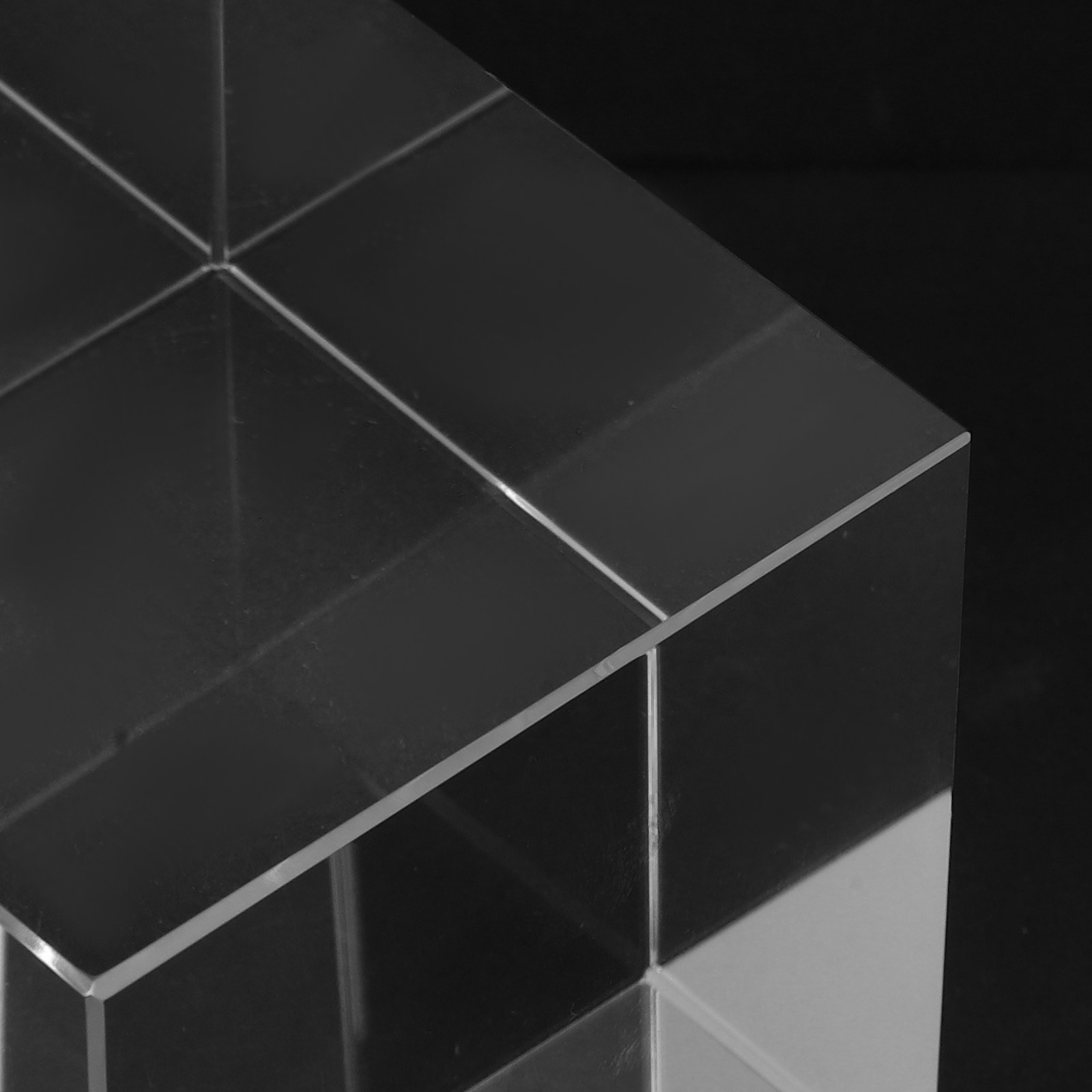 Clear Square Crystal Paperweig - Book Weight Glass ulasan dan harga