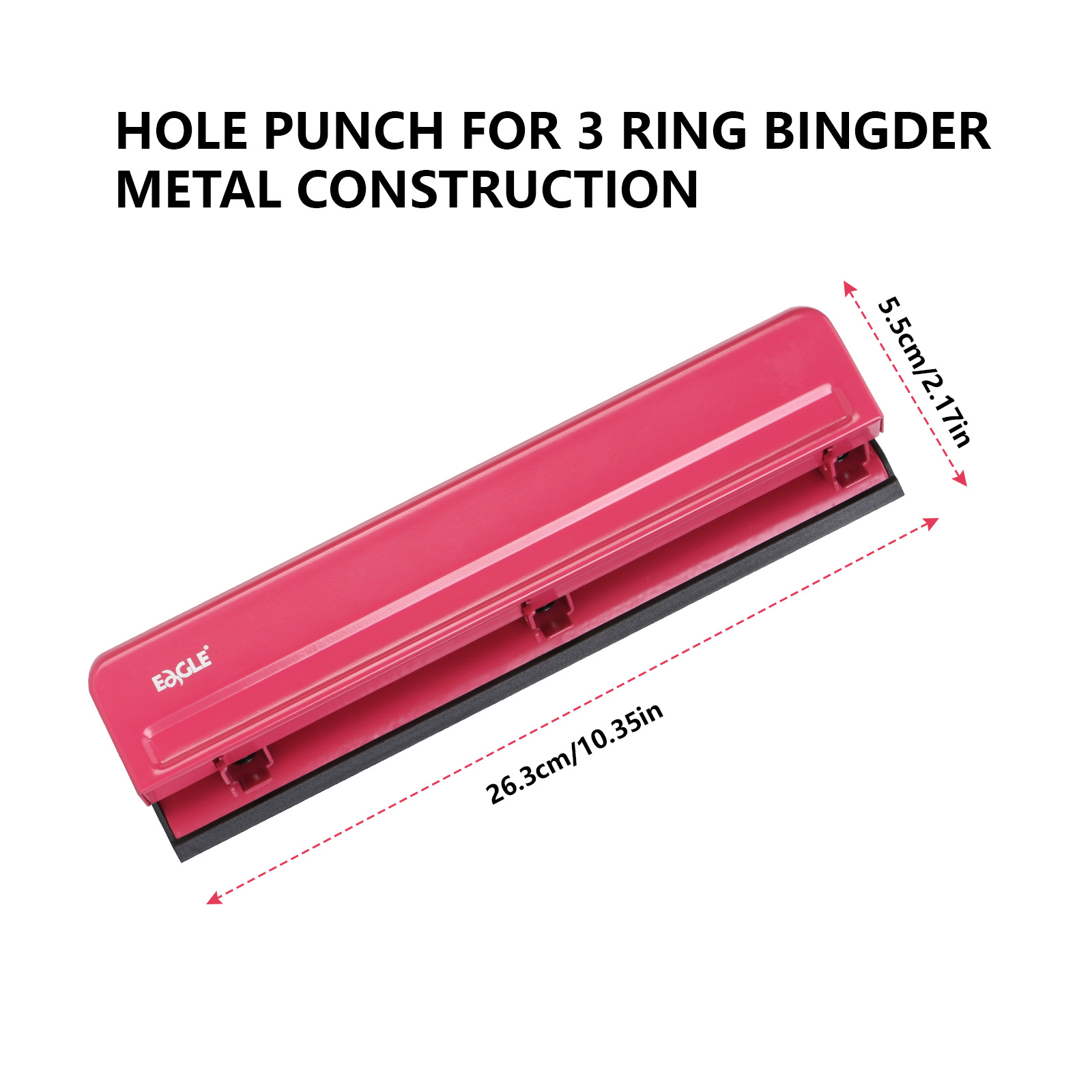EAGLE 3-Hole Puncher for A4 Pa - Binder A4 Lever ulasan dan harga