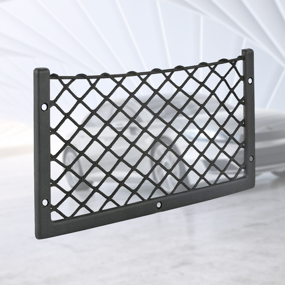 Car Seat Back Storage Net Elas - Magazine Holder Rack ulasan dan harga