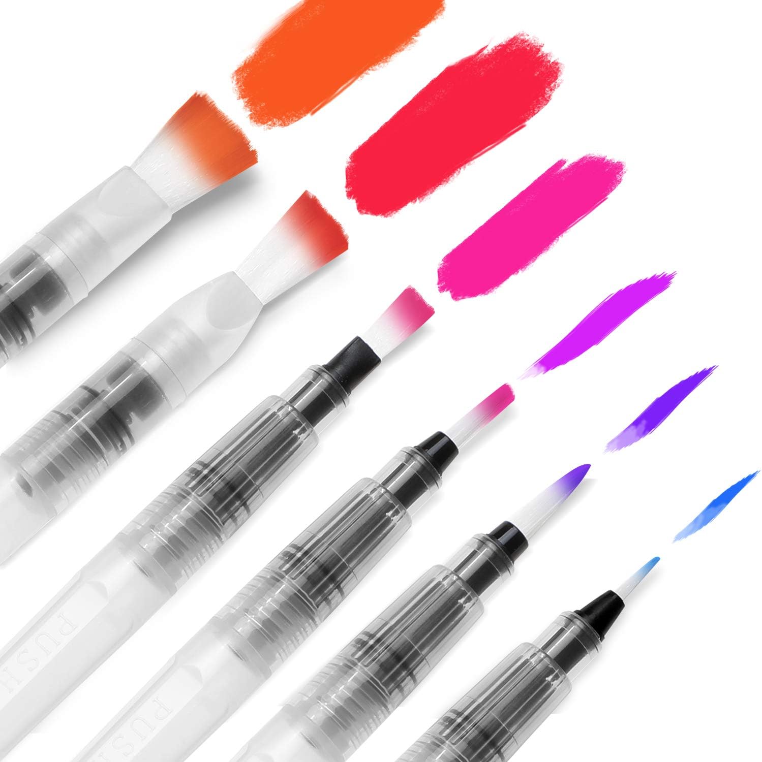 6/12/18pcs Water Color Brush P - Correction Pen Fine ulasan dan harga
