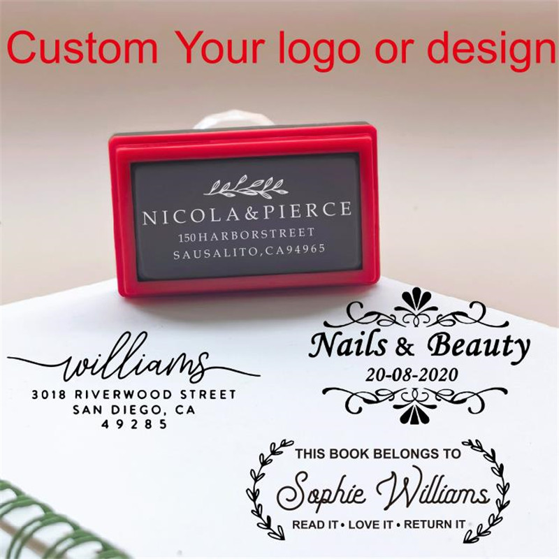 Personalized Logo Self Inking  - Rubber Date Stamp ulasan dan harga