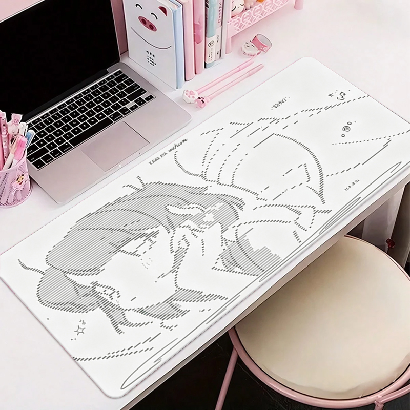 1Pcs Leather Mouse Pad Anime A - Leather Desk Pad ulasan dan harga
